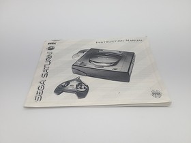 Official SEGA Saturn Model 1 One System Console Instruction Manual OEM