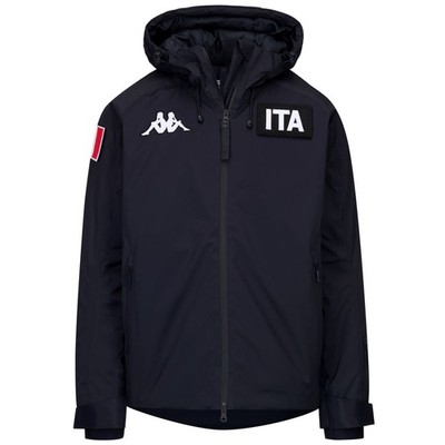 K27 KAPPA USA 8CENTO 886B US Schneeglace Ski-Daunenjacke 830 Blau DK Navy XL