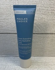 Paula's Choice Youth-Extending Daily Hydrating Fluid SPF 50 - 2 Oz  EXP: 02/2027
