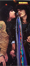 AEROSMITH STEVEN TYLER JOE PERRY / WHITESNAKE DAVID COVERDALE CENTERFOLD POSTER