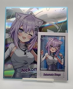 Nekomata Okayu hololive SUPER EXPO 2026 Shikishi Message Board and Cheki