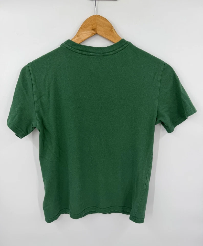 Polo Bear By Ralph Lauren T-Shirt Youth Medium 10-12 Big Logo Green Boys - Image 2 of 4