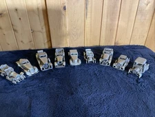 Danbury Classic American Motorcar Collection Pewter 9 cars