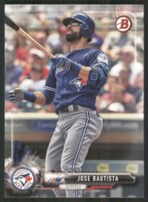 2017 Bowman #10 Jose Bautista Toronto Blue Jays 44765