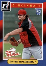 2014 Donruss The Rookies Baseball Card #38 David Holmberg