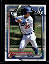 2024 Bowman #BP-106 Jaron Elkins Prospects