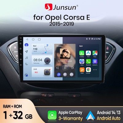 Für Opel Corsa Adam 2013-2019 32G Android 13 Autoradio CarPlay GPS Navi RDS