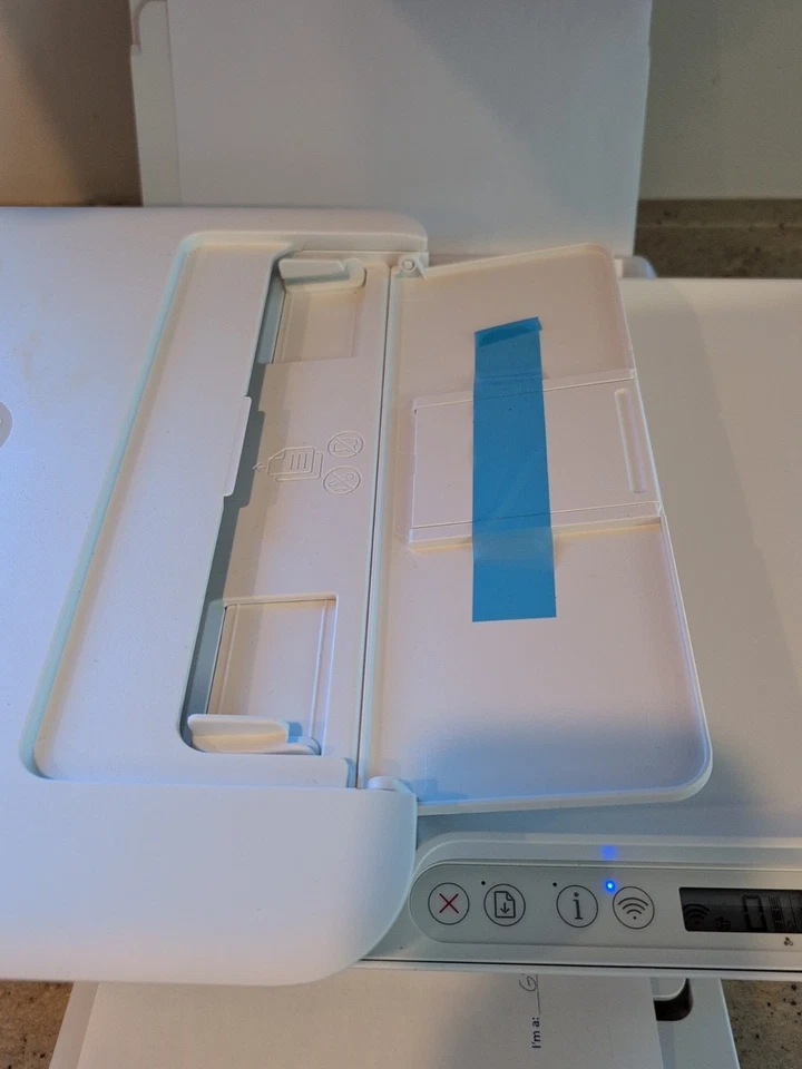 Impresora todo en uno de inyección de tinta color HP DeskJet 4133e, incluye tinta de color caja abierta Foto 3 de 4