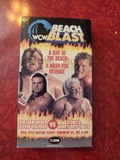 WCW Beach Blast (VHS, 1993) Vader Sid Vicious Sting Davey Boy Smith Barry Windha