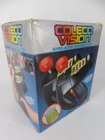Genuine ColecoVision Console Bundle + 5 Games Controllers Cables IN BOX - WORKS