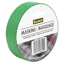 Scotch Expressions Masking Tape: 0.94 in. x 60 ft. Primary Green