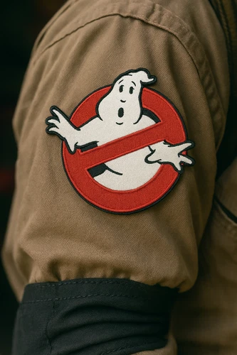 Ghostbusters No Ghosts Logo Screen Accurate Embroidered Patch APPLIQUE COSPLAY 