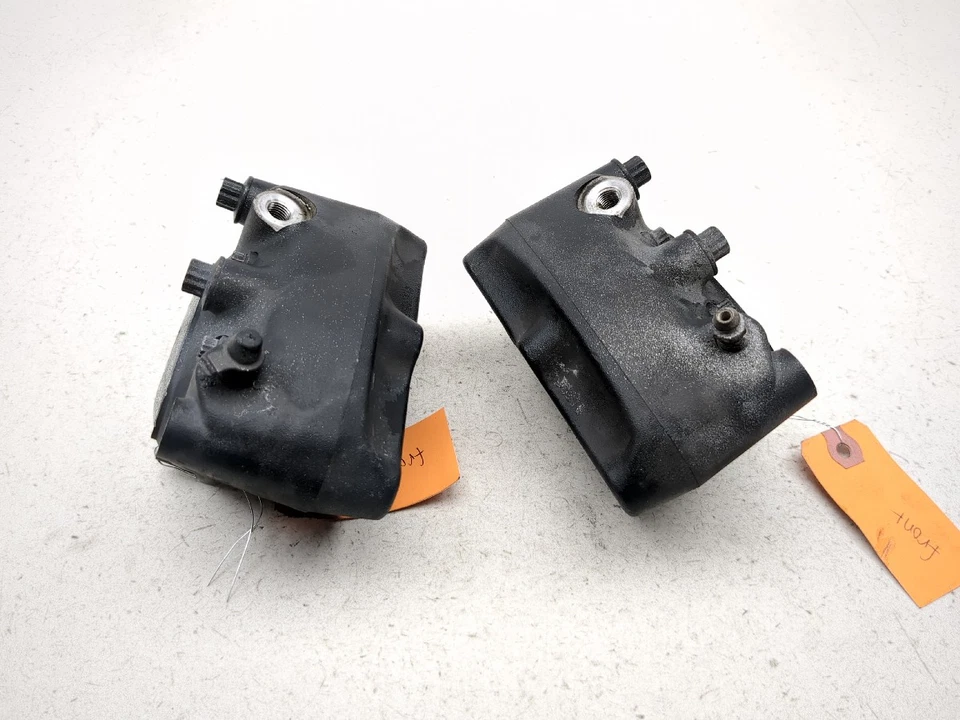 98-03 Harley Electra Glide FLHT Classic Front Brake Calipers - Image 4 of 4