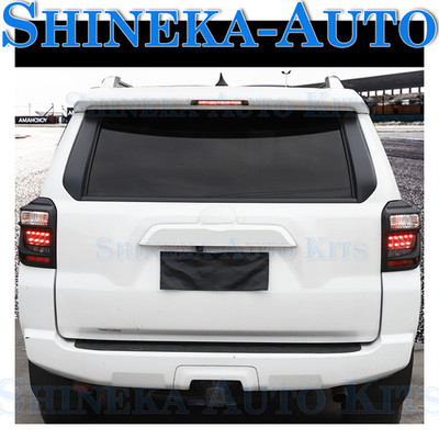 FOR 2014-2023 4RUNNER 2PC CAR TAILLIGHT DECOR GUARD COVER BEZEL TRIM ACCESSORIES