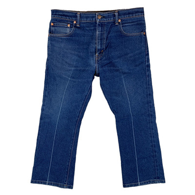 Levi's 517 mittelblau Bootcut Classic Zip Fly Jeans Größe passt W33 L25