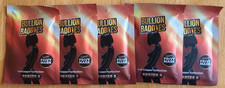 Lot of 5  Sealed  BULLION BADDIES Series 1 Colorized 1 Oz Copper Bar