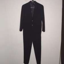 Preloved Van Heusen Boy's Black/Husky Suit Size 12