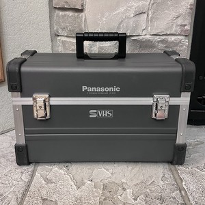 Mint Panasonic VW-SHS1 Vintage Camcorder S-VHS Video Camera Hard Travel Case