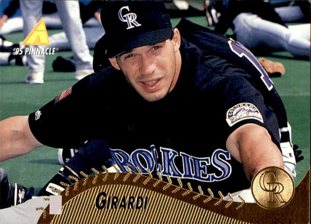 1995 Pinnacle #357 Joe Girardi Colorado Rockies