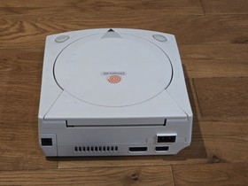 SEGA Dreamcast White Console w/ Power Cord & AV Cable - Tested/Works