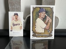 2024 Topps Allen & Ginter #RD-2 Evan Carter Mini Rookie Variation + Base Card