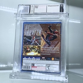 2018 Marvel&rsquo;s Spider-Man PS4 Sealed WATA 9.6 A+ - 1st Print Graded - Not VGA/CGC