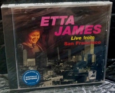 Live from San Francisco ETTA JAMES CD 1994 Private NEW Promo SEE PICS UNRELEASED