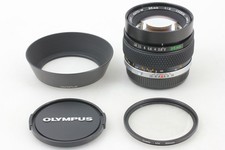 Late Near MINT w/Hood Olympus OM System Zuiko Auto-W 35mm f/2 Lens From JAPAN