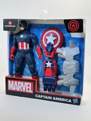 Marvel Captain America Figur 24cm Hasbro mit Zubehör OVP Avengers