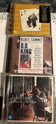 BB KING 3 CD LOT DUECES WILD-BLUES ON THE BAYOU-BLUE SUMMIT  Great Condition ￼