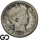 1897-O Barber Quarter, Full Rims