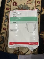 Cardinal Health Youth Pants Diapers With Wings Size S/M New  1pk 17ct