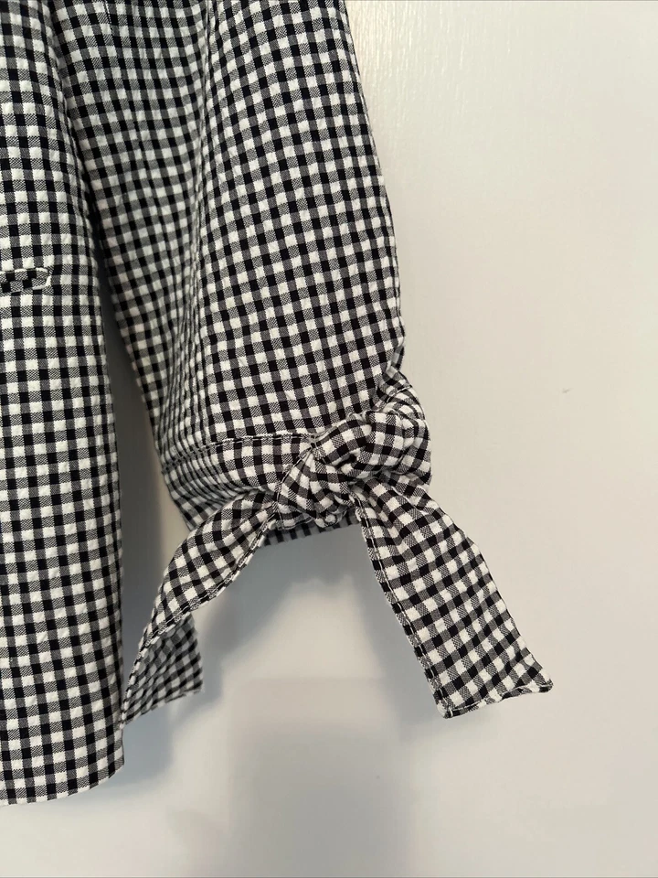 ¡NUEVO CON ETIQUETAS! Chaqueta/ Blazer Anne Klein Ligero Forrado Negro y Marfil con Corbatas Foto 3 de 4