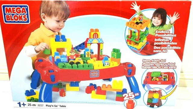 mega bloks play n go table