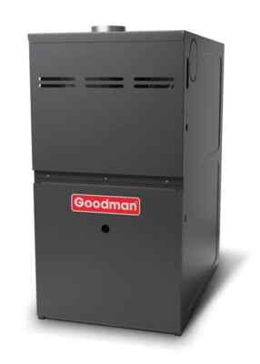 Goodman 80% 80,000 BTU Variable Speed Two Stage Gas Furnace - 24.5'' Width - U...