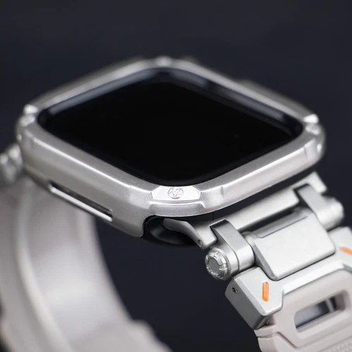 Correa y carcasa de metal + silicona para Apple Watch Ultra2 49 mm 9 8 44/45 mm - Imagen 11 de 32