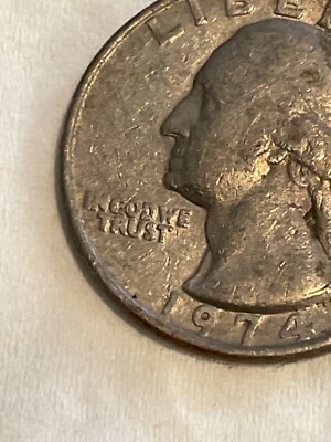 1974 Quarter No Mint Mark, In God we Trust, DDR DDO, Rim | eBay