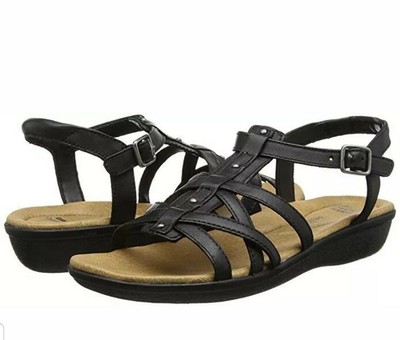 clarks manilla bonita sandals black