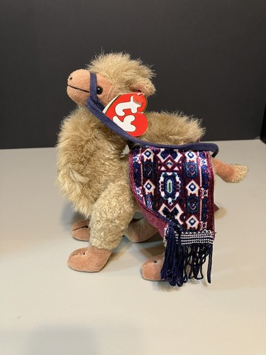 Ty "Lawrence the Camel" Attic Treasures 1993 Colección con etiqueta colgante y articulado - Imagen 1 de 7