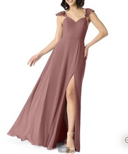 New Azazie Everett Cabernet Dress