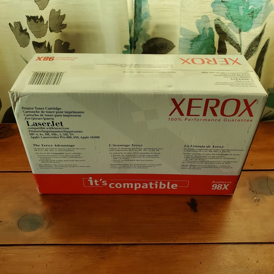 Cartucho de tóner Xerox 6R904 reemplaza 98X *SELLADO* Foto 2 de 3