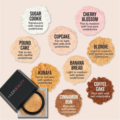 HUDA BEAUTY Easy Bake Loose Baking & Setting Powder - Peach Pie