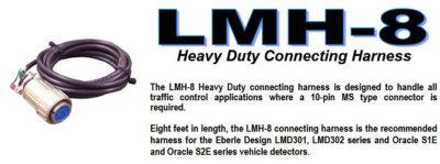 EDI LMH8-OLT 10 Pin Connecting Harness for OracleS1E Single Channel Detector