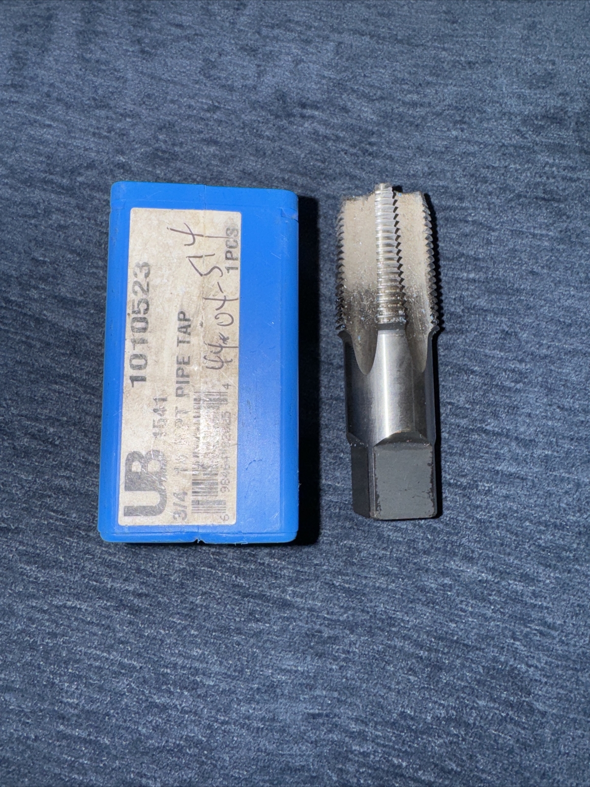 NPT Pipe Tap 3/4-14 - High Speed Steel Pipe Threading Tool For Tight Seal  Fittings Harbor Freight