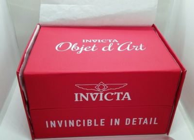 Invicta Red Logo Watch Box Invicta Red Watch Box – BG Gear Co main image 3