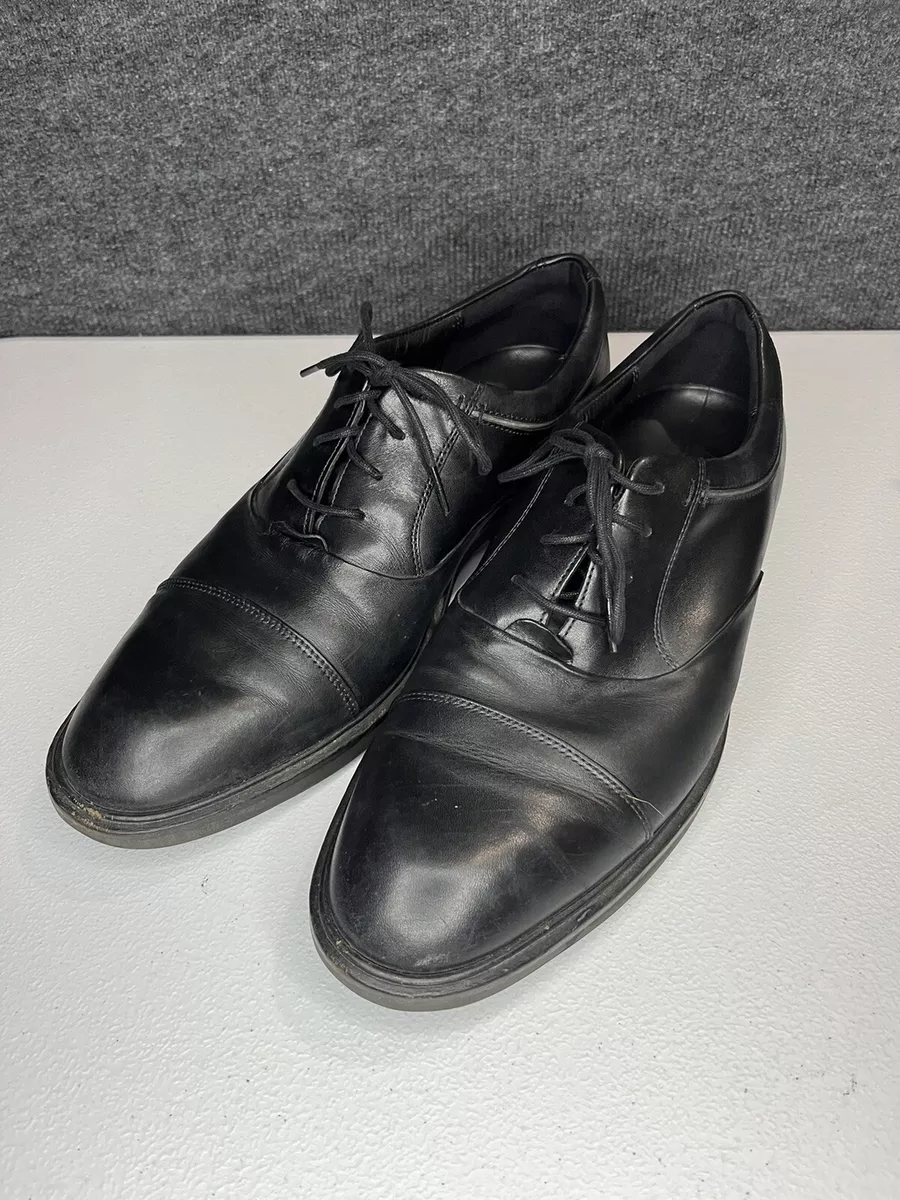 Alice formel styrte ECCO Vitrus III Dress Lace-up Comfort Leather Shoes Men Size US 11 EU 45  Black | eBay