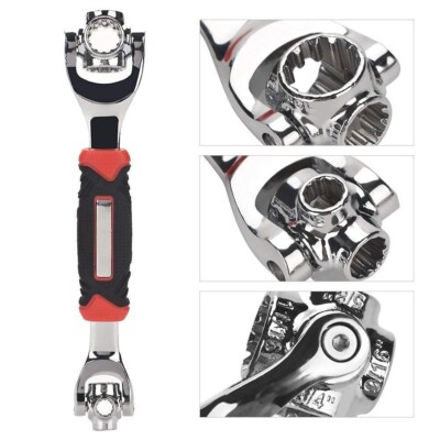 Universal Wrench 48 in 1 Socket Wrench Multifunction Wrench Tool with 360 Degree