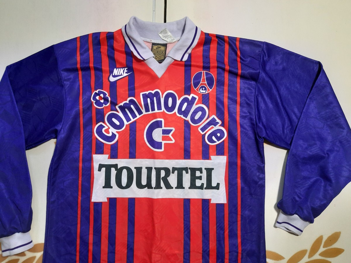 Nike Paris Saint Germain Long Sleeve Jersey 1993-1994 Rare
