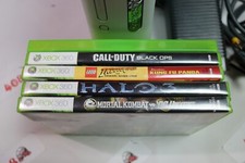 Microsoft Xbox 360 60GB Console Wires Games Bundle Tested Working