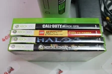 Microsoft Xbox 360 60GB Console Wires Games Bundle Tested Working